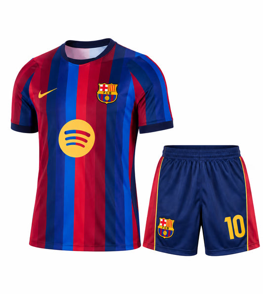 Barcelona Striker Football Jersey Set